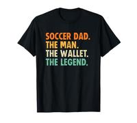 Soccer Dad Funny The Man The Wallet The Legend Camiseta