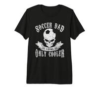 Soccer Dad Like A Normal Dad Only Cooler Fathers Day Camiseta Premium
