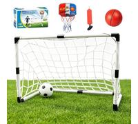 Soccer Goal for Kids | Foldable Football Basketball Scoring Toys | Indoor O