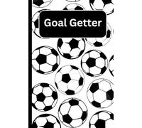 Soccer Goal Getter Goalie Notepad Notebook Journal Gifts for Girls Boys