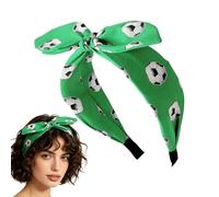 Soccer Headbands - Non Slip Athletic Hairband Fashion Sports Accessory | Sweat Absorbent Secure Fit Design Comfortable Elastic for Outdoor Travel, Game Day, Competition or Party Events
