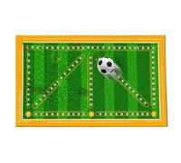 Soccer Mat - Esterilla de entrenamiento de fútbol | Alfombrilla de fútbol portátil sin deslizar Silent Soccer Mat for Home Gym, Footstep Training Football Mat, Silent Portable Non-slip Soccer Skills