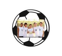 Soccer Picture Frame, 20cm Display Stand, 4x6 Inches Photo Holder with Sturdy Base, Sports Desk Accessory, Frame Ornament with Modern Design, Photo Display for Living Room and Bedroom