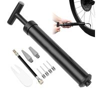 Soccer Pump, Manual Air Inflator, 9.84x1.97 Inches Portable Sports Ball Compressor Kit & Powerful Multifunctional Device, High Pressure Football and Volleyball Blower for Outdoor