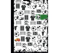 Soccer Sports Aesthetic Composition Notebook: Wide Ruled for Kids, Boys, Girls and Teens