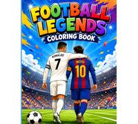 Soccer Stars Coloring Book for Kids: Color Your Favorite Football Players, Teams, Stadiums, and Exciting Soccer Scenes