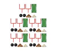 Soccer Table Game, Flick Football, Compact Design Interactive Play Portable Fun Team Competition Skill Development Easy Setup, Interactive Activities for Holiday Birthday 9.65x5.12x1.38inches