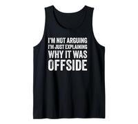 Soccer Tournament Themed Outfit Funny Offside Soccer Joke Camiseta sin Mangas