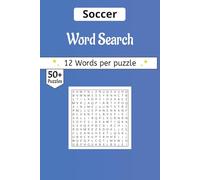 Soccer Word Search Book: A Collection of Pitch Tactics and Global Traditions for the Beautiful Game