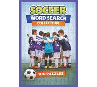 Soccer Word Search Collection: A Portable Puzzle Book for Kids Who Love the Game | A Complete Set of Soccer-Themed Word Challenges