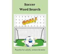 Soccer Word Search: Fun and Easy Word Search Puzzles for Soccer Fans of All Ages