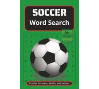 Soccer Word Search: Fun and Educational for Soccer Lovers of all ages | 110 pages, 50+ puzzles | Great Gift for Vacations, Holidays, and Free Times