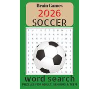 Soccer word search puzzle book: 50+ Fun and Challenging Football Word Search Puzzles for Kids, Teens, and Adults | 6x9 inches Activity Book | 110 Pages of Soccer-Themed Fun