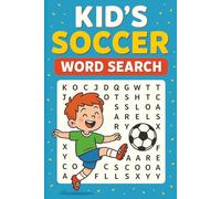Soccer Word Search Puzzle Book for Kids: Soccer Word Searches for Kids with Easy to Read Print | 6x9 inches, 100+ pages | 55+ puzzles