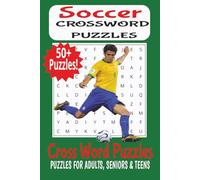 Soccer Word Search Puzzle Book: Word Search Puzzles with Easy to Read Print about the Soccer, Soccer terms and More 6x9 inches | 120 pages | 50+ Puzzles… Gifts for Vacations, Holidays, Free Time
