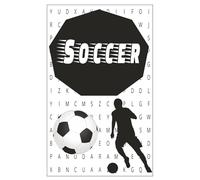 Soccer Word Search Puzzle Book: word searches with easy to read print about soccer, players and stadiums |6x9 inches, 110 pages| 50+ puzzles... gift for holidays, vacations, and free time