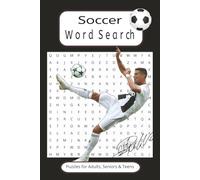 Soccer Word Search Puzzle Book: Word Searches With Easy to Read Print about Soccer, Sports and More | 6*9 inches, 110 pages | 50+ Puzzles...Gift for Vacations, Holidays and Free Times