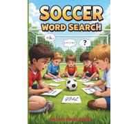 Soccer Word Search: Word Searches with Easy to Read Print about Soccer, All Stars and More | 6x9 inches, 110 pages | 50+ Puzzles... Gift for Vacations, Holiday and Free Times