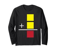 Soccer Yellow Red Card Referee Funny Sports Lovers Gifts Manga Larga