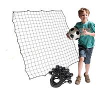 soccerrebounderReplacement Net - 39.37x39.37 Inches soccerrebounderMesh, Football rebounderMesh with 20 Ropes, Deflection Mesh | For Pitching Training, Goalkeeper Practice, soccerDrills