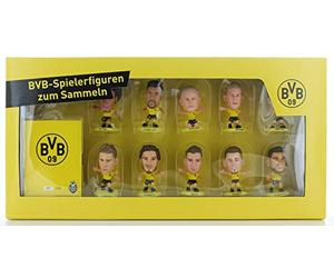 SoccerStarz Borussia Dortmund Team Pack 10 (Classic Kit 2020/21 Temporada) /Figuras