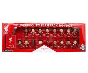 SoccerStarz - Liverpool Team Pack 17 Figuras (versión 2024/25)