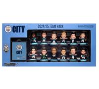 SoccerStarz Manchester City Paquete de Mini Figuras de fútbol, Liso, Multicolor, Talla única (MC12TP24)