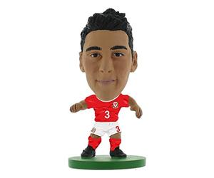 SoccerStarz SOC1044 - Figura del Equipo Nacional de Gales con Licencia Oficial de Neil Taylor en Kit de Inicio