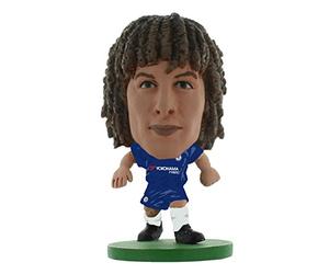 SoccerStarz SOC137 Chelsea David Luiz 2018, Kit de Figuras para el hogar
