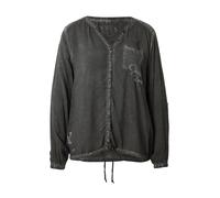 Soccx Blusa 'Memory Lane' gris / antracita / plata S gris / antracita / plata