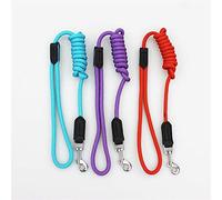 SOCHII YS0014 - Correa retráctil de nailon para perros grandes, correa para perros grandes, correa para perros de bicicleta, para correr y entrenar, color crema, L, 1 x 120 cm