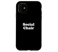 Social Chair - Fraternity Sorority Frat Greek Star T-Shirt Carcasa para iPhone 11