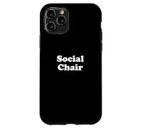 Social Chair - Fraternity Sorority Frat Greek Star T-Shirt Carcasa para iPhone 11 Pro