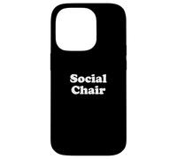 Social Chair - Fraternity Sorority Frat Greek Star T-Shirt Carcasa para iPhone 14 Pro
