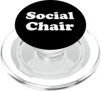 Social Chair - Fraternity Sorority Frat Greek Star T-Shirt PopSockets PopGrip para MagSafe