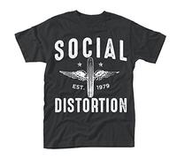 Social Distortion Winged rueda Ts