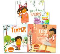 Social Emotional Learning Book Set for Kids - Bundle with 4 SEL Learning Emotions Story Books for Toddlers Teaching Controlling Anger, Fear, Manners, Sadness | ABCs of Emotion for Boys, Girls