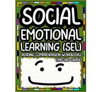 Social-Emotional Learning (SEL): Reading Comprehension Workbooks and Questions, SEL lessons, Literacy centers, Social skills (2nd-3rd Grade)