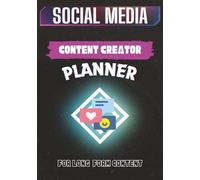 Social Media Content Creator Planner for Long Content: Log Book