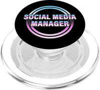 Social Media Manager Estilo Retro PopSockets PopGrip para MagSafe