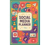 Social Media Planner: 6-Month Social Media Planning and Tracking Tool for Influencers, Content Creators, and Business Owners | Includes Content ... Daily Templates, and Growth Analytics