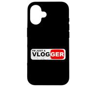Social Media Soy Solo un Vlogger Carcasa para iPhone 16
