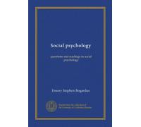 Social psychology: questions and readings in social psychology