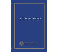 Social security bulletin