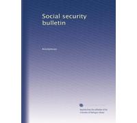 Social security bulletin: Volume 19