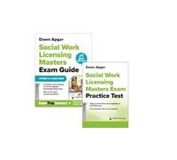 Social Work Licensing Masters Exam Guide and Additional Print Practice Test Set