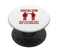Socialismo (Declaración Irónica Divertida) PopSockets PopGrip Adhesivo