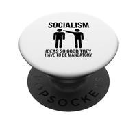Socialismo (Declaración Irónica Divertida) PopSockets PopGrip Adhesivo