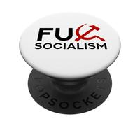 Socialismo FU (Declaración antisocialista) PopSockets PopGrip Adhesivo
