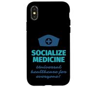 Socializar la medicina - Enfermera universal para todos Carcasa para iPhone X/XS